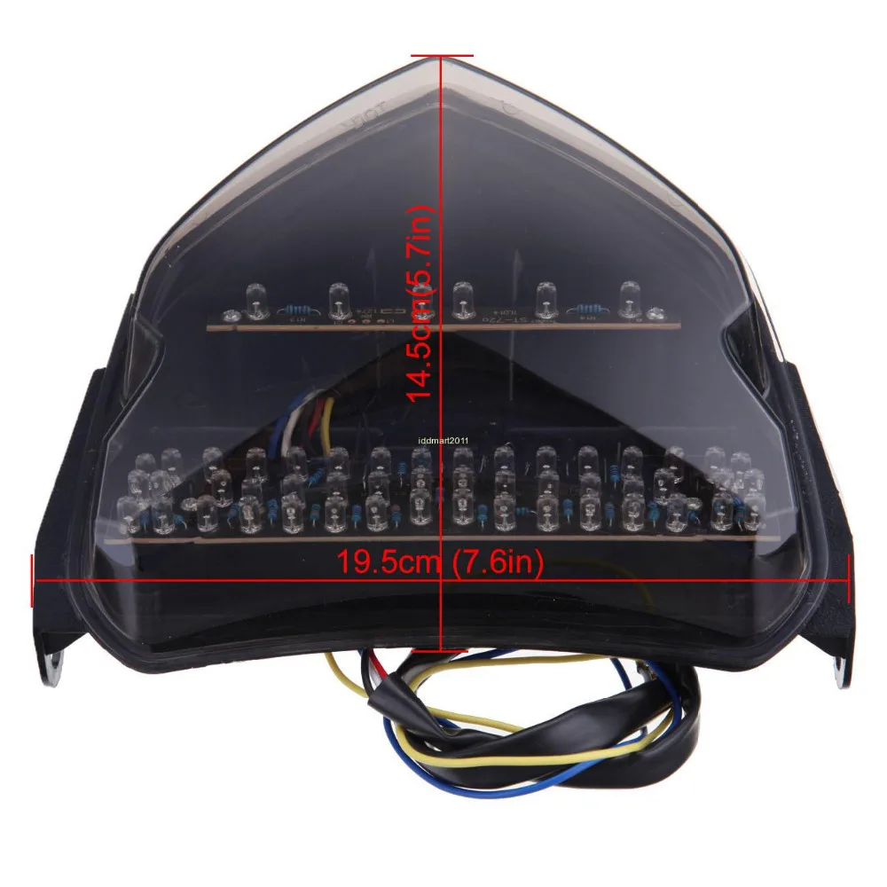 Светодиодный тормозной сигнал для мотоцикла поворота Suzuki GSXR 600 750 2004 GSXR600 GSXR750 K4
