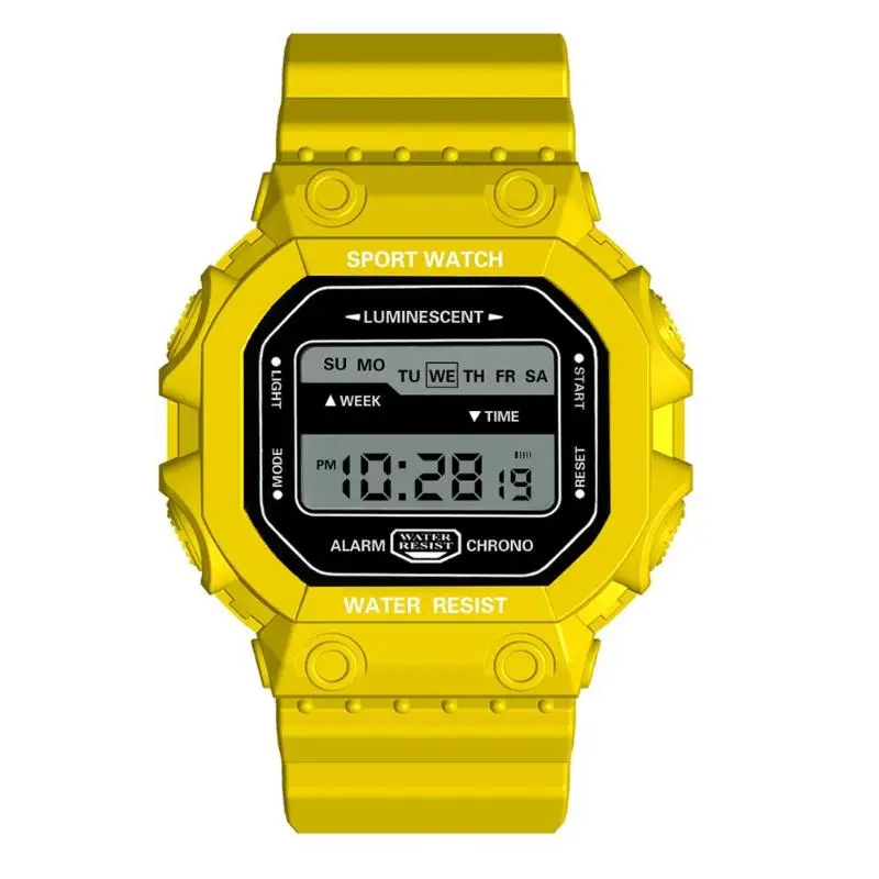 

Fashion Women Men Watches Sports Digital Watch Waterproof Alarm Man Wrist Electronic Clock Casual Sports Electronics Wristwatch