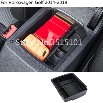 

Storage trim Container Center Console Cup Holder gear box frame armrest For Volkswagen VW Golf7 Golf 7 2014 2015 2016 2017 2018
