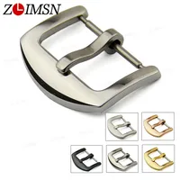 Часы пряжка 16 мм 18 мм 20 мм 22 мм 24 мм 26 мм цвет серебристый, золотой черный Нержавеющая сталь ремешок застежка пряжки наручные часы ремонт инструмент K205 - изображение