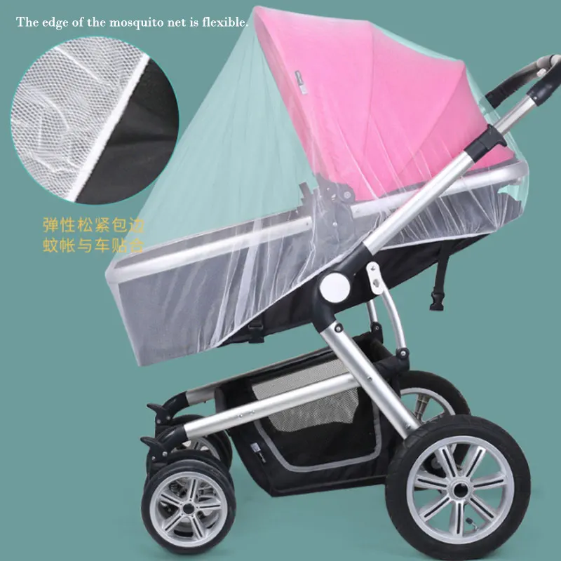 Universal Baby Mosquito Net Full Cover Baby Infant Kids Stroller Pushchair Mosquito Insect Net Mesh Full Cover Netting Outdoor