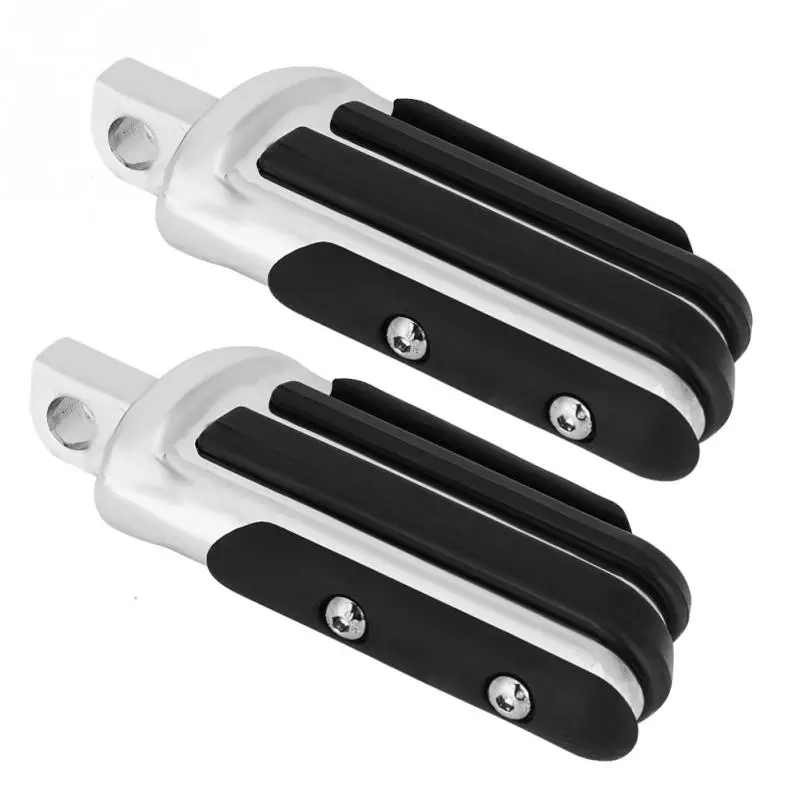 1 Pair Motorcycle Foot Pegs Pedals Footrest Male Mount for Harley