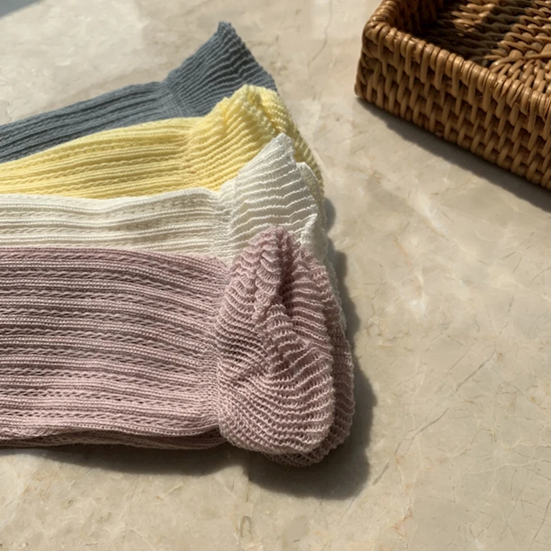 MYUDI Baby Girls Mesh Cotton Summer Socks Children's Seamless Anti-mosquito Knee-Highs Long Socks for Newborn Baby Girls MYUDI Baby Girls Mesh Cotton Summer Socks Children's Seamless Anti-mosquito Knee-Highs Long Socks for Newborn Baby Girls