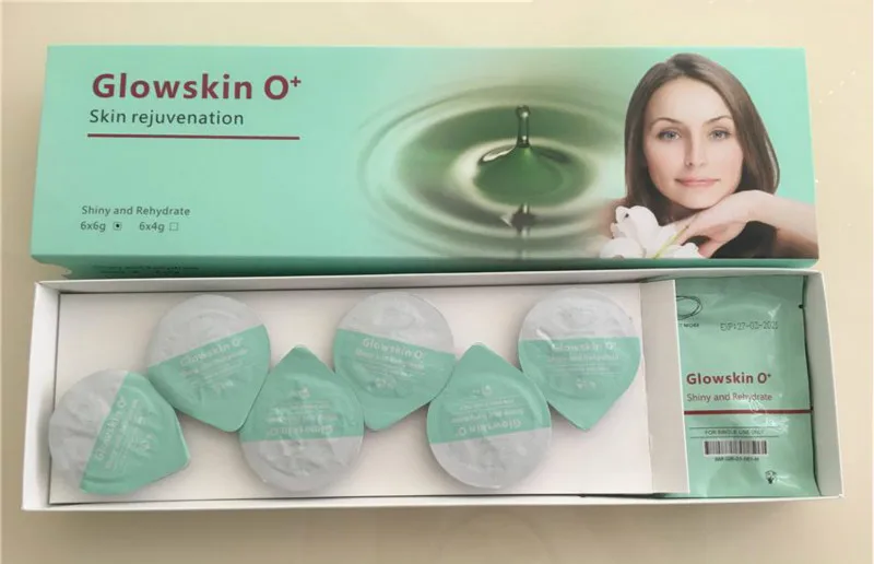 GeneO Use Collagen Skin Rejuvenation and Brightening GlowskinO Skin Care Gel and Bubber Product GlowskinO Set 5