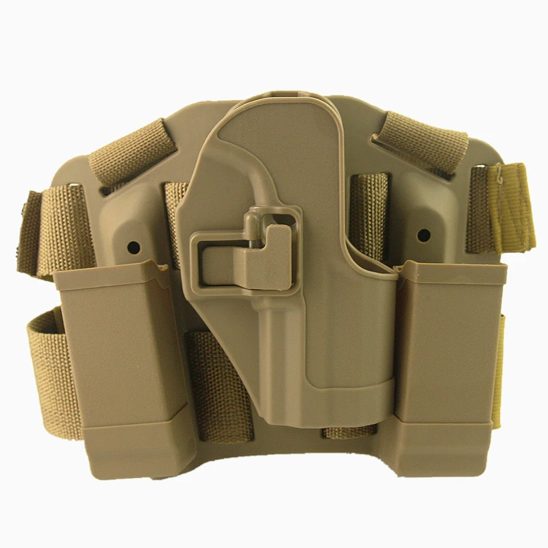 Tactical-Holster-HK-USP-Compact-Leg-Drop-Holster-with-Magazine-Light-Pouch-Gun-Holster-USP