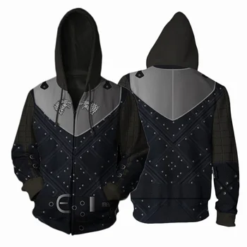 

Game of Thrones 3D Digital Printed Hoodie Sweatshirt Unisex Hooded Zipper Black Jacket Men Women Streatwear Pullover Coat S-5XL