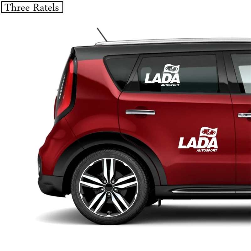 Three Ratels TZ 591 10 на 16.1см 1 5шт LADA AUTOSPORT ЛАДА АВТОСПОРТ наклейки авто автомобиль