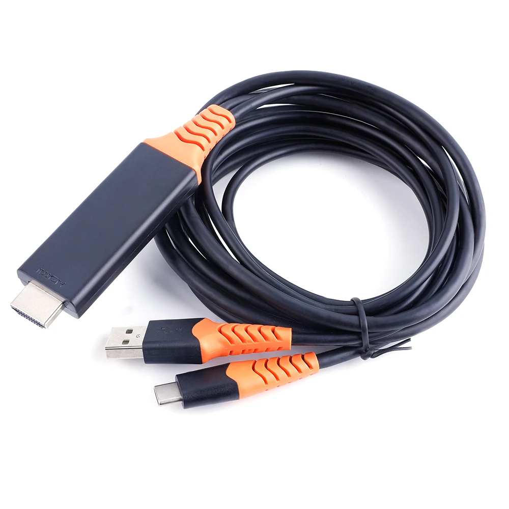Кабель-адаптер type C usb для зарядки 4K HDMI кабель HDTV адаптера для samsung Galaxy Note 8 9 S10+ Plus type-C USB-C к HDMI