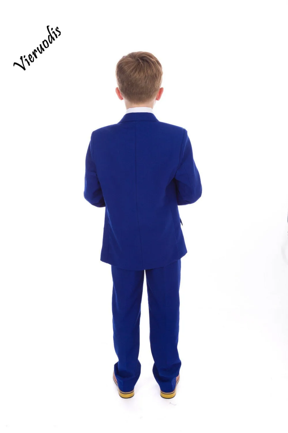 Синие костюмы для мальчиков; одежда для свадебной вечеринки для мальчиков; 3 предмета