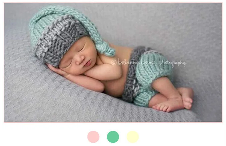 Реквизит для новорожденных, аксессуары для фотосъемки, одежда для малышей, вязаная шапка+ штаны, комплект для фотосессии, аксессуары для новорожденных