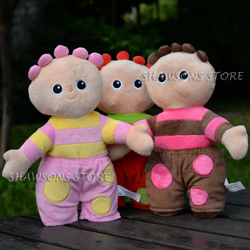 Мягкие куклы Tombliboo Ooo Eee Unn 12 дюймов в ночном саду|in the night garden|set ofplush stuffed |