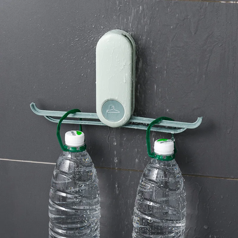 

Hook Clothes hanger receives wall-mounted double-row clothes hanger hooks 6*17.7*3.3cm