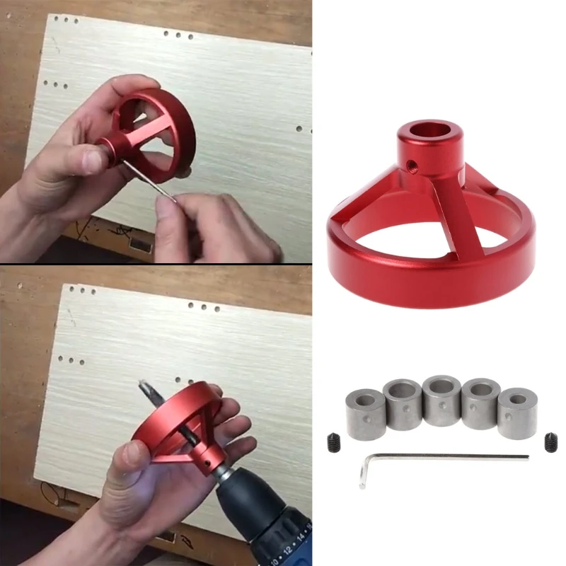

6/7/8/9/10mm Joinery System Kit Vertical Hole Jig Drilling Guide Fast Woodwork G25 Drop ship