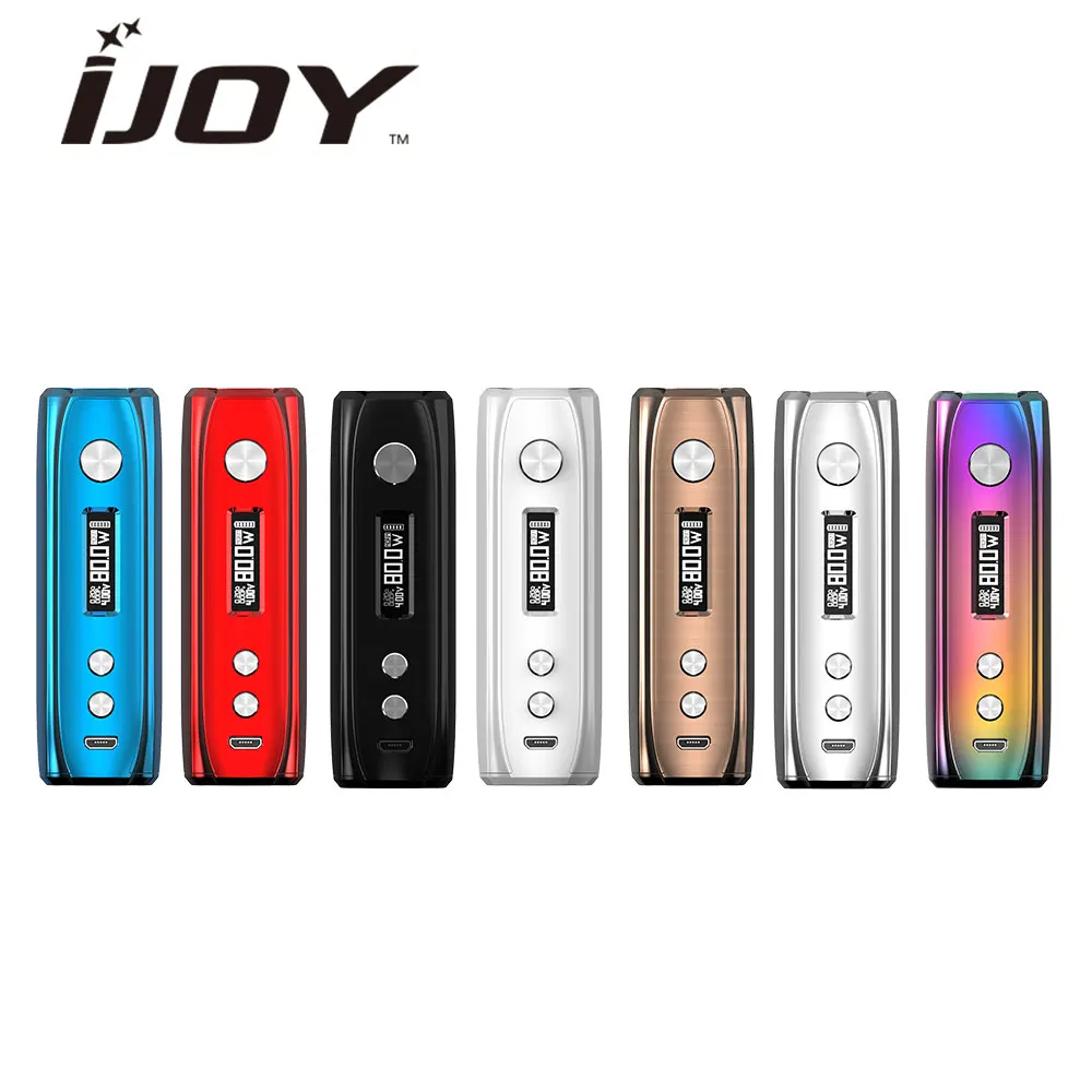 

Original IJOY Katana 81W TC MOD 3000mAh with 81W Max Output & 0.96 Inch OLED Display 6 Optional Vaping Modes vs Ijoy PD1865 Mod