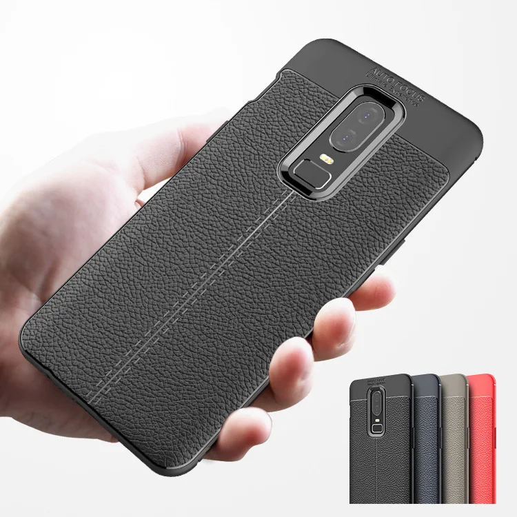 Для Oneplus 6 6T 5 5T 3 3T чехол из углеродного волокна ТПУ силиконовый кожаный для One plus 1 +