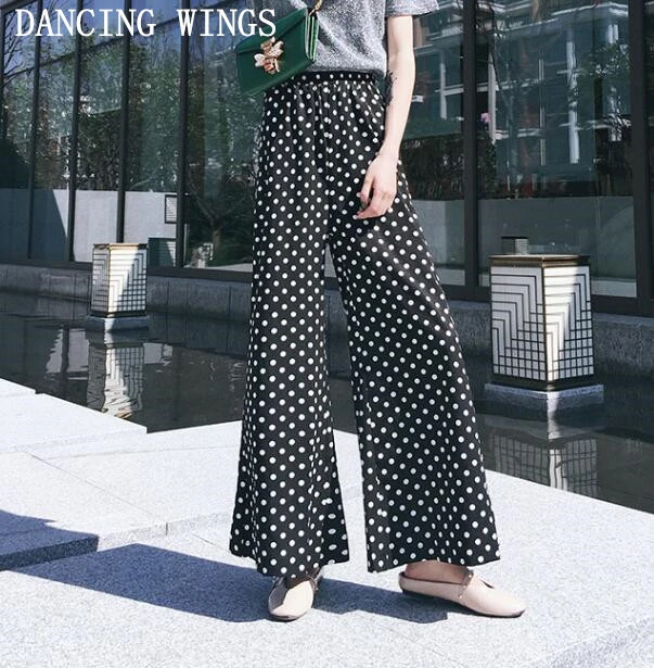 Ladies polka dot trousers Clearance