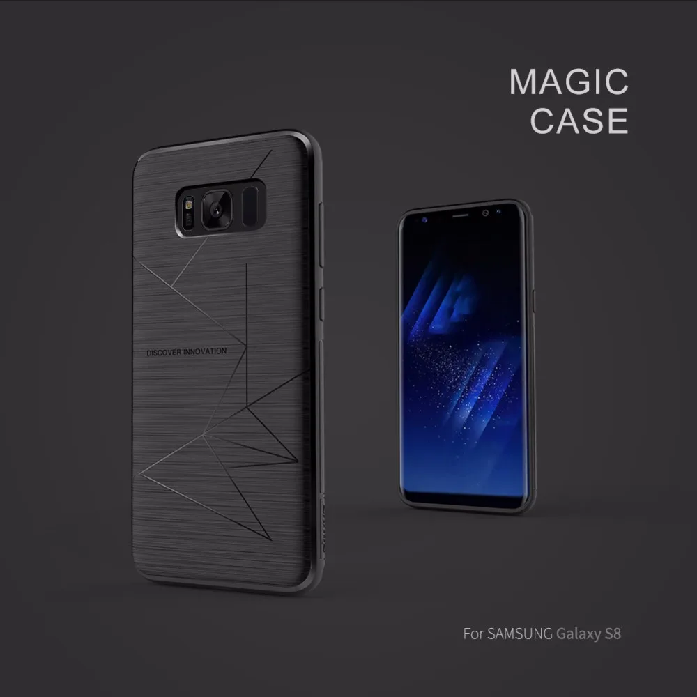 for Samsung galaxy s8 s9& s8+ s9+ silicone силиконовый чехол Nillkin magic TPU задняя крышка для samsung galaxy s8 s9 plus