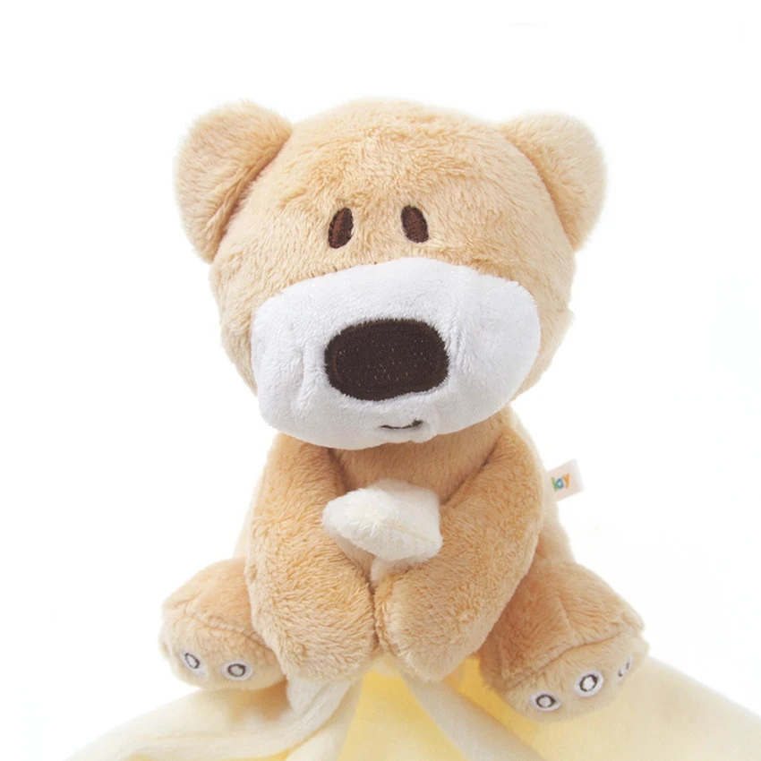 2017 Baby Hand Towel Newborn Cute Bear 28 28cm Soft Square Boys 2017 Baby Hand Towel Newborn Cute Bear 28 28cm Soft Square Boys Infant Reure Kids Ease Towels Care Product In Stuffed Plush Animals