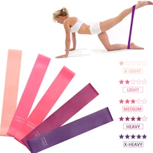 Фитнес-резинка для упражнений, спортзала, силовые Эспандеры, Пилатес, Спортивная эластичная веревка для фитнеса, Кроссфит, оборудование для тренировок