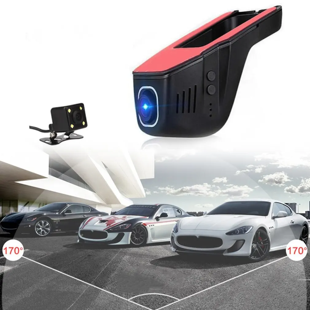

1080P Mini WiFi Camera DVR Video Dash Cam Recorder Monitor Night Vision 140 APP for Android / iPhone