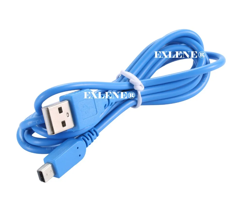 EXLENE 1,2 m 3ds 2ds usb зарядный кабель Кабель питания зарядное устройство для 3DS 2DS New 3DS XL, new 2DS XL LL синий белый красный черный