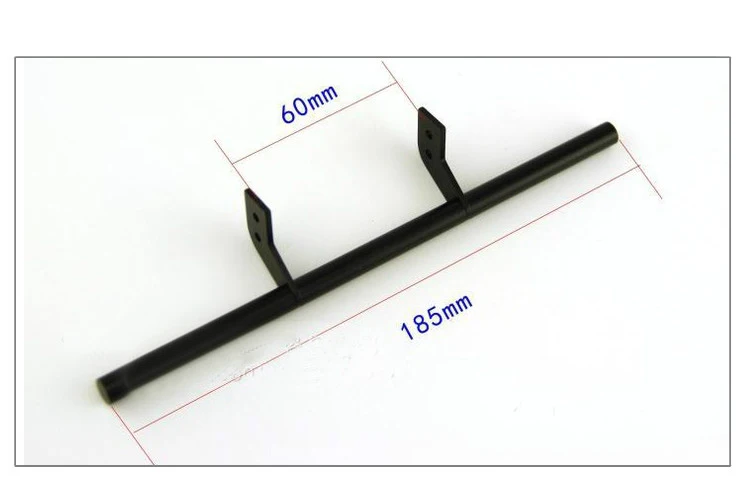 1 шт. 1/14 Tamiya трактор металлический задний бампер l185мм анти-столкновения бар для 1:14 RC автомобилей модификации частей