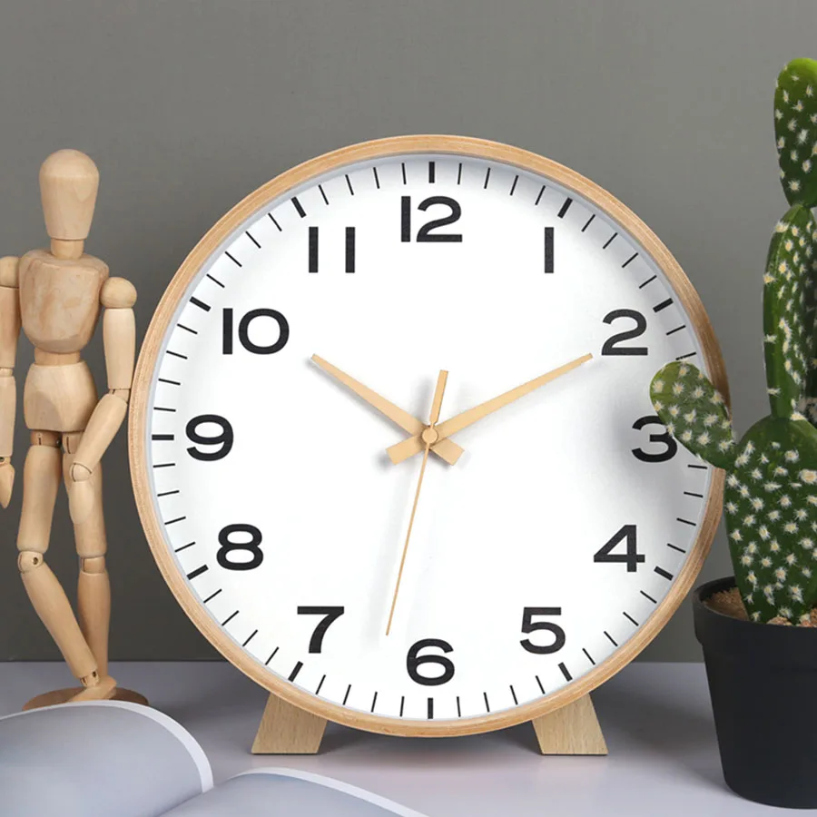 

Table Clock Desktop Vintage Pendulum Clock Electronic Desk Digital Office Decoration Office Accessories Decoration Decor WZH027
