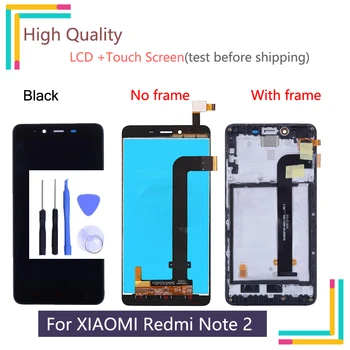 

For XIAOMI Redmi Note 2 Display Touch Screen Digitizer Assembly Replacement NO Dead Pixels FHD LCD For Redmi Note LCD Assembly