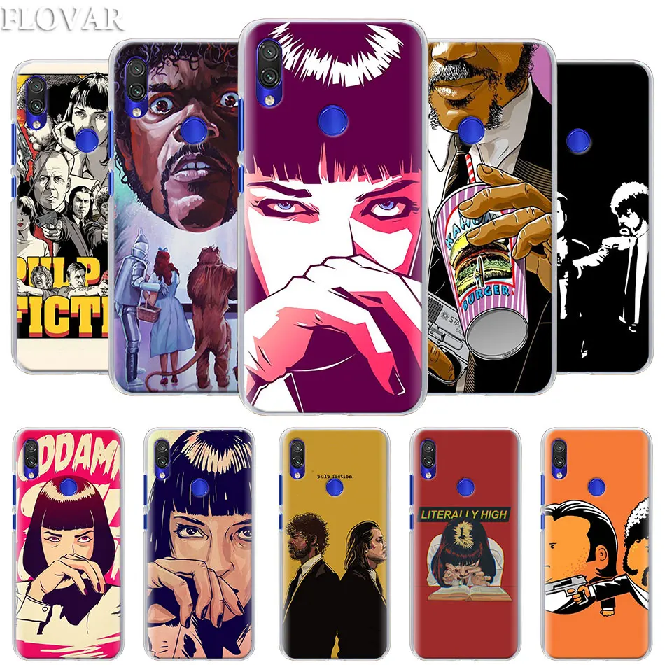 

PULP FICTION Phone Case for Xiaomi Redmi 7 5 6 Pro Note 7 Pro 5 5A 6 Mi A1 A2 8 Lite 9 Case Coque