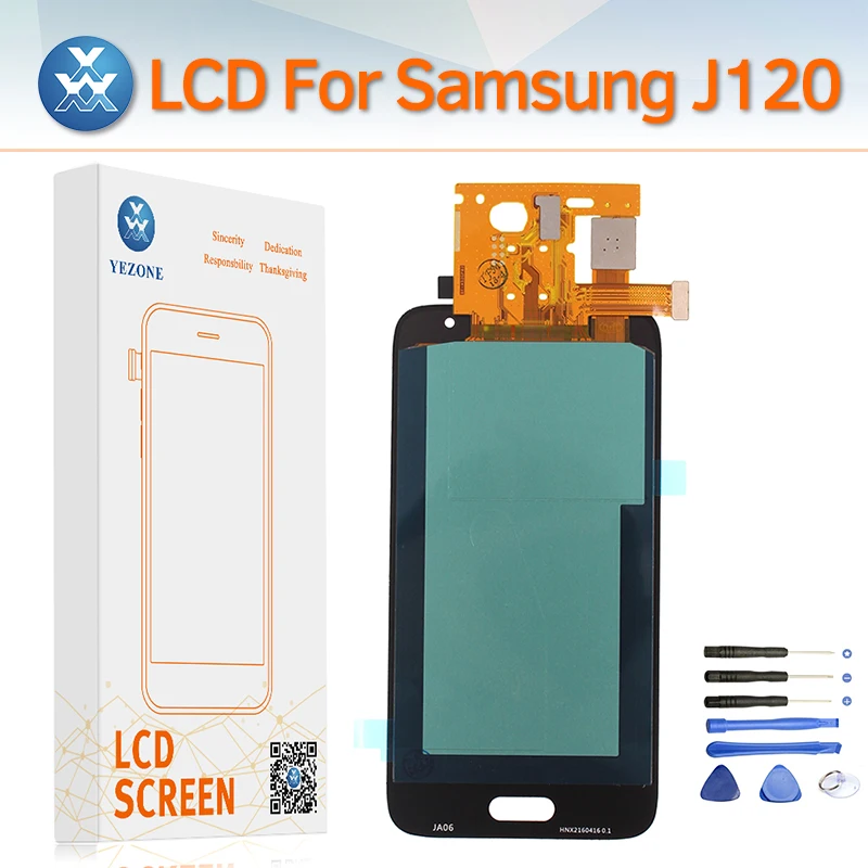 Samsung Galaxy J120 LCD Screen Super AMOLED White