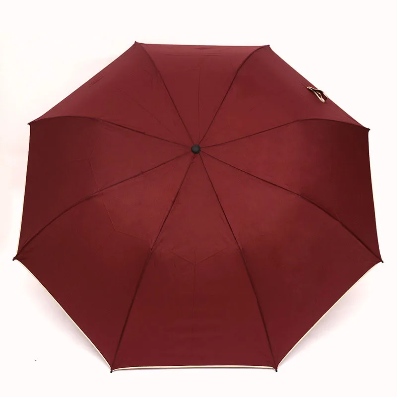 Convenient Type Super Large Automatic Auto Car umbrella Umbrella Female Golf 56 inches Rain Umbrella Folding Umbrella