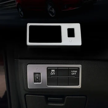 

For Mazda 6 Atenza 2013-2016 ABS Plastic Head Fog Light Lamp Adjust Button Switch Control Cover Trim Car Styling Accessories
