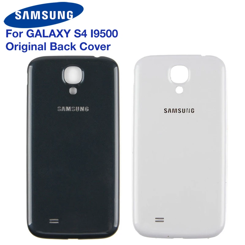 Samsung оригинальная задняя крышка батарейного отсека Пластиковая крышка для samsung Galaxy S4 S4mini I9502 GT-I9505 i9190 i9192 задняя крышка корпуса