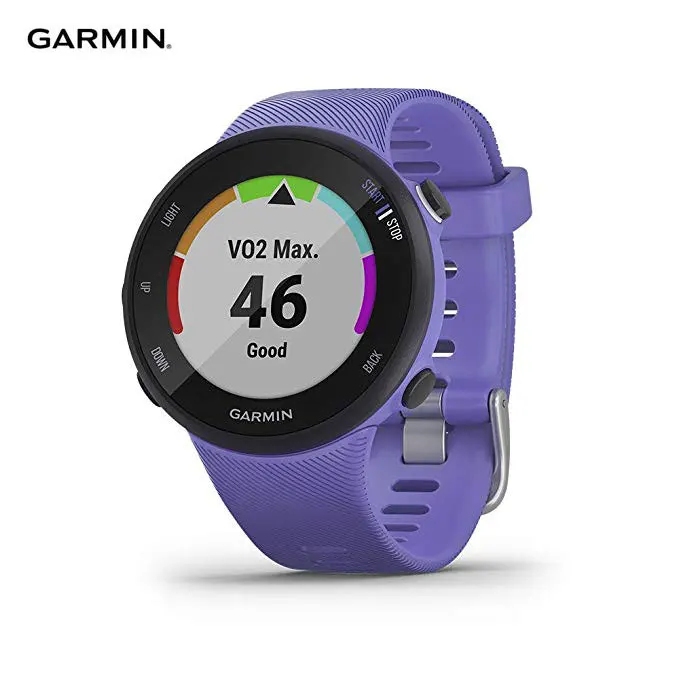 

Garmin Forerunner 45s, 39MM GPS Running Watch with Garmin Coach Free Training Plan Heart rate monitor women sports smart watch