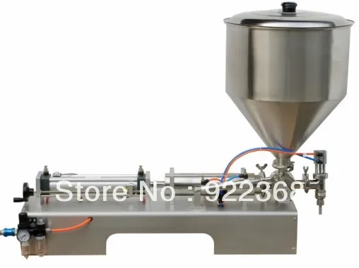 

50-500ml Paste Liquid Filling Machine Cream Shampoo Pneumatic Piston Filler Cosmetic Toothpaste oil honey pack filling machine