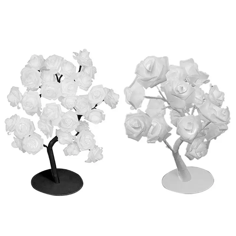 

Rose Flower Night Light Rose Tree LED String Lights Home Decoration Table Lamp