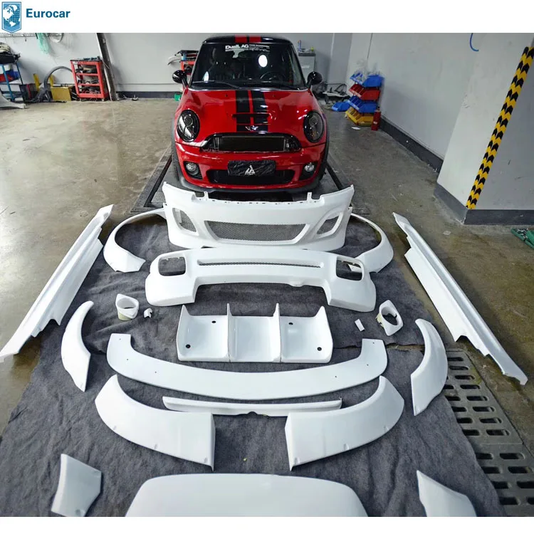 Набор для тела MINI cooper R56 обновленный стиль LB walk FRP материал 2007 2015 год|kit kits|kit mini