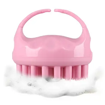 

Multi-function Spa Brush Slimming Massage Brush Silicone Head Scalp Massage Washing Comb Shampoo Shower Bath Brush