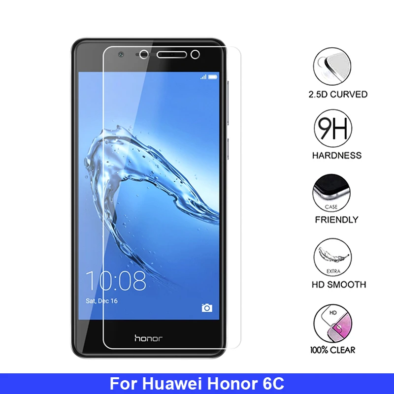 

2Pcs For Huawei Honor 6C Glass Tempered Glass For Huawei Honor6C DIG-L01 DIG-L21 DIG-L21HN Screen Protective Film Cover
