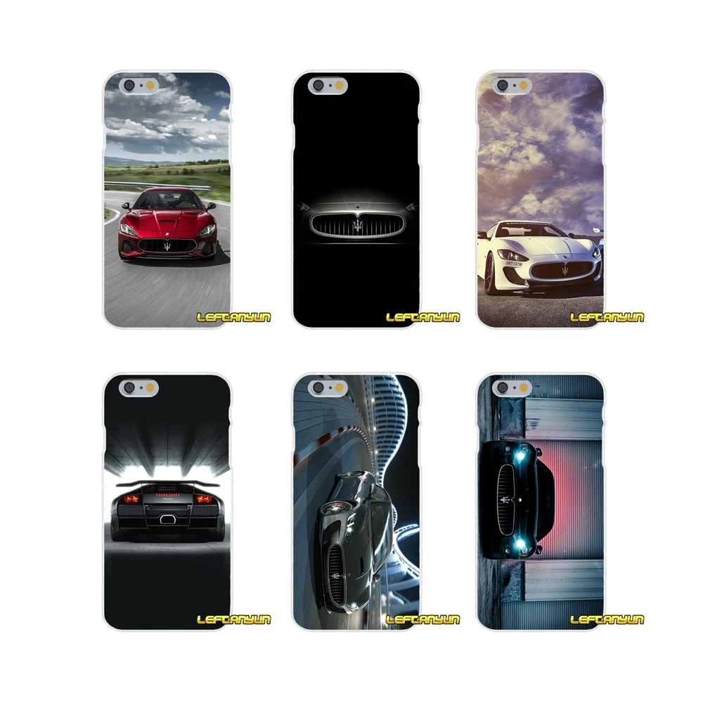 Accessories Phone Cases Covers For Samsung Galaxy S3 S4 S5 MINI S6 S7 edge S8 S9 Plus Note 2 3 4 5 8 luxury Sports car Maserat | Мобильные