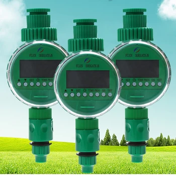 

Two Dial Water Timer Valve Multi-function Garden Plastic Automatic Electronic Watering Faucet Drip Irrigation Controller