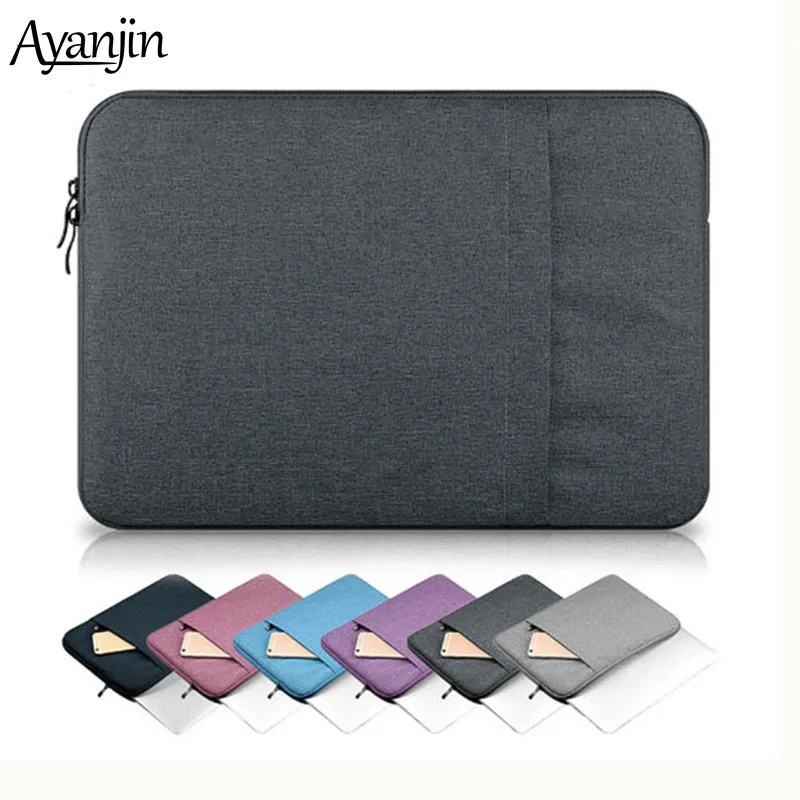

2019 Nylon Laptop Sleeve Bag For xiaomi New 13 15 Touch Bar A1989 A1990 15.6 Notebook Case For Macbook 11 12 Pro Retina Cover
