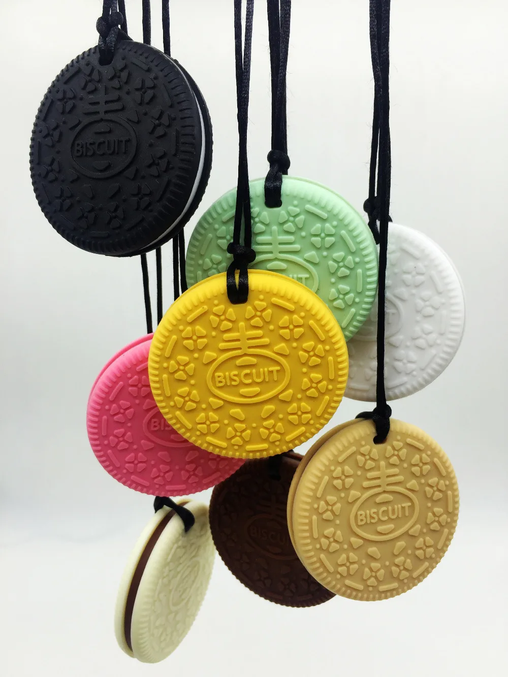 Детский силиконовый кулон для прорезывания зубов без бисфенола|pendant materials|biscuit