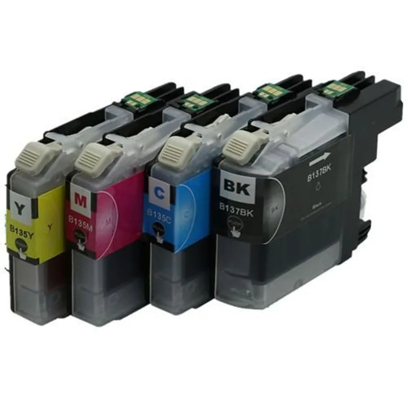 Замена LC137 LC 137 LC137XL 137XL LC135 чернильные картриджи MFC J4410DW J4510DW J4710DW DCP J4110DW|ink