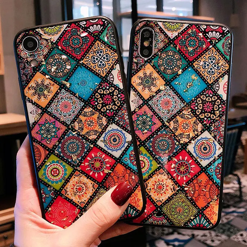

3D Case For iPhone X 8 7 Plus Xr Xs Max Silicone Soft Relief Back Cover For iPhone X 6 s 6s Coque ipone Capinha Shell