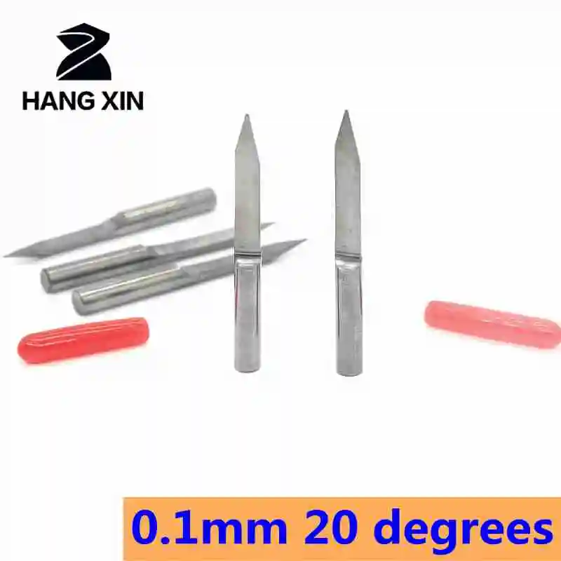 

10PCS V-shaped carbide carving and milling cutter CNC router wood tool Acrylic PVC metal milling tool Machine tool accessories