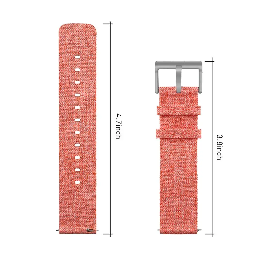 Тканый нейлоновый сменный браслет на запястье ремешок для часов Аксессуары Для Fitbit Versa/fitbi Versa lite Sport Smartband