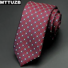 MTTUZB Men Suit Tie Men’s Plaid Necktie Male Casual Formal Wear Business Suit Bowknots Ties Man Accessories Multicolor 6cm