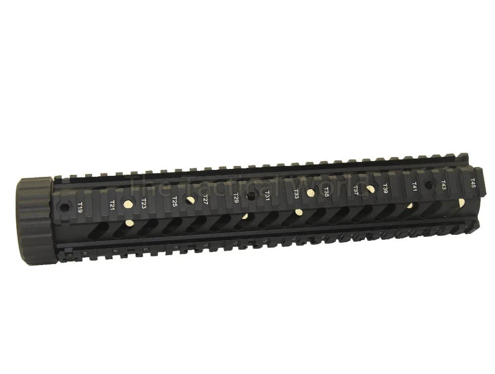 Тактический охотничий AR-15 M4 M16 Handguard винтовки 12 ''дюймовый свободный поплавок Quad t-серия Picatinny Weaver Rail для RAS Carbine Airsoft