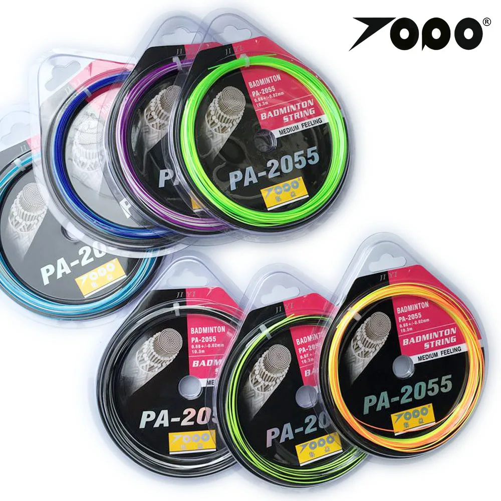 

10pcs/lot Colourful PA2055 badminton String 10m(10pcs/lot)
